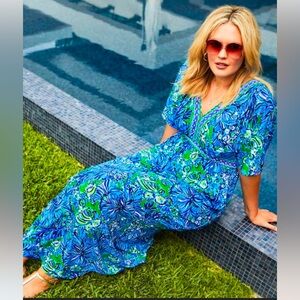 Lilly Pulitzer Addison Maxi Dress Size 6 NWT